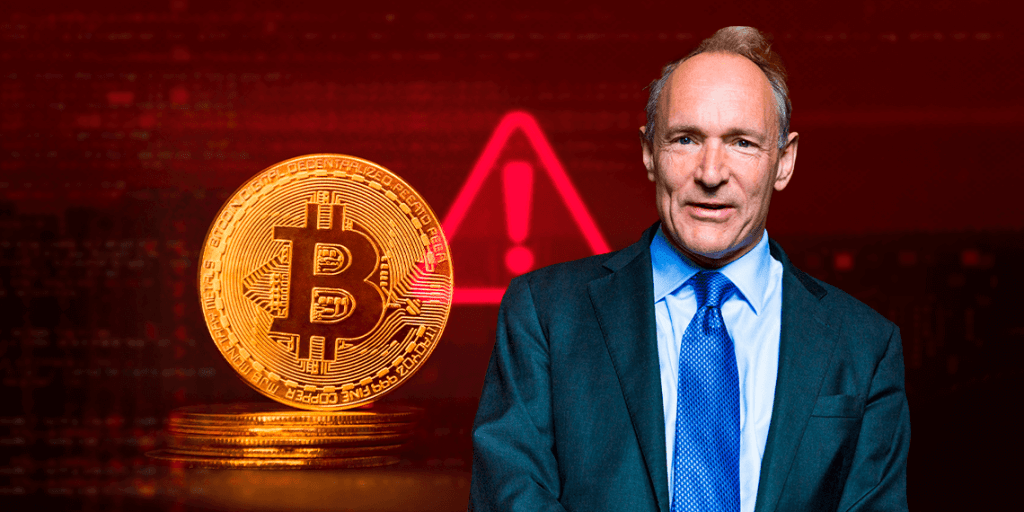 El padre de la World Wide Web cree que las criptomonedas son «peligrosas»